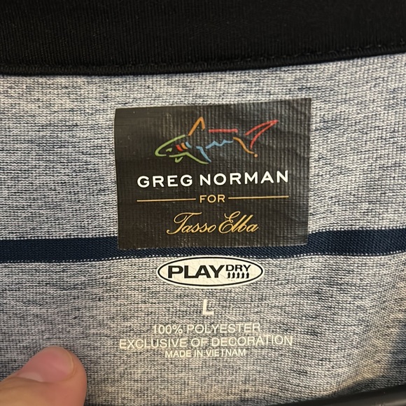 Greg Norman Half Zip Sz Large - Picture 3 of 3